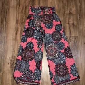 Bohemian palazzo pants
